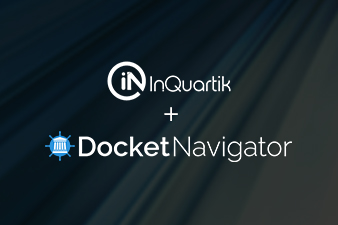 InQuartik 與 Docket Navigator 締結跨國策略結盟，攜手提供更全面專利分析解決方案